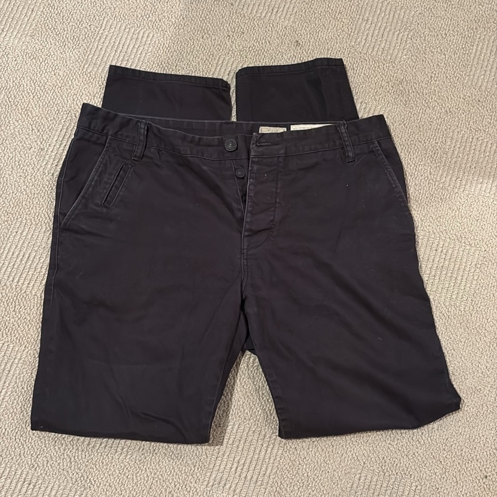 Men's AllSaints Volt Slim Fit Chinos - Black